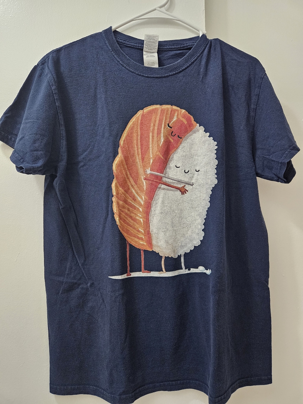 Vintage Navy Sushi Hug Graphic Tee #vintage #sushihug